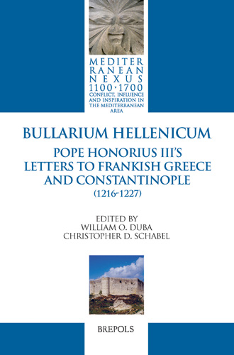 Book cover: Bullarium Hellenicum