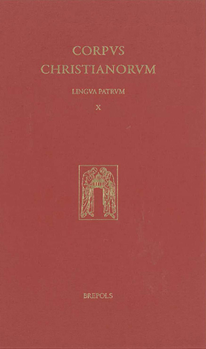 Book cover: Ambrosius. Disticha sancti Ambrosii