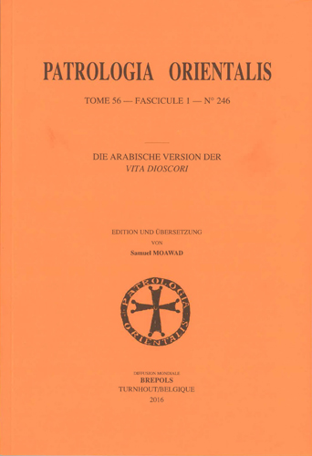 Book cover: Die arabische Version der Vita Dioscori