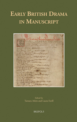 Book cover: Early British Drama in Manuscript