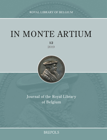 Book cover: In Monte Artium. Journal of the Royal Library of Belgium, 12, 2019