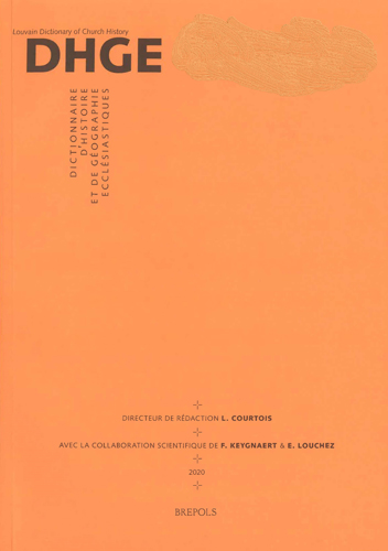 Book cover: Dictionnaire d’Histoire et de Geographie Ecclesiastiques – Fascicule 192-193a