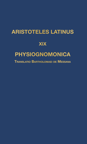 Book cover: Physiognomonica