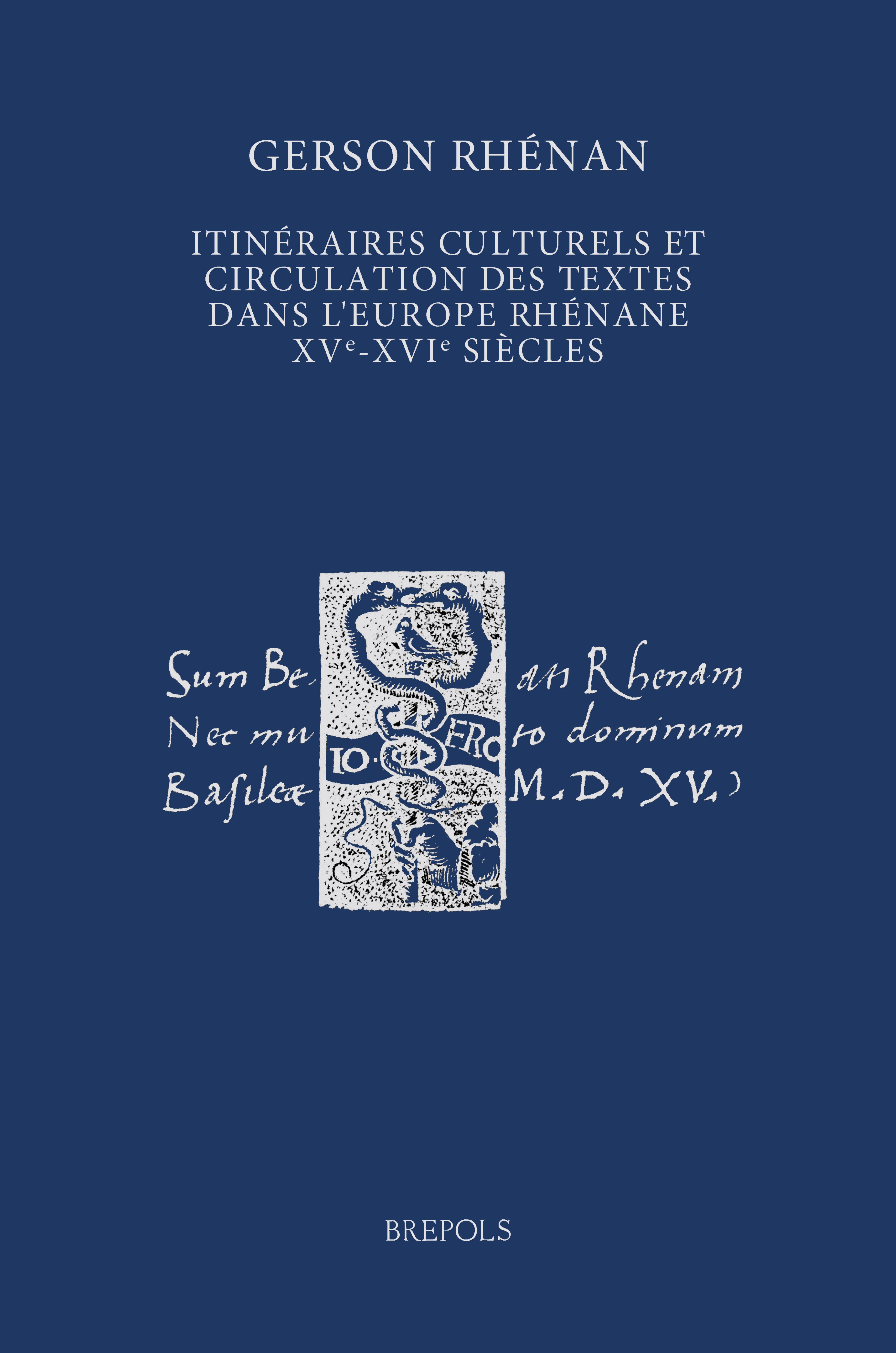 Book cover: Gerson rhenan