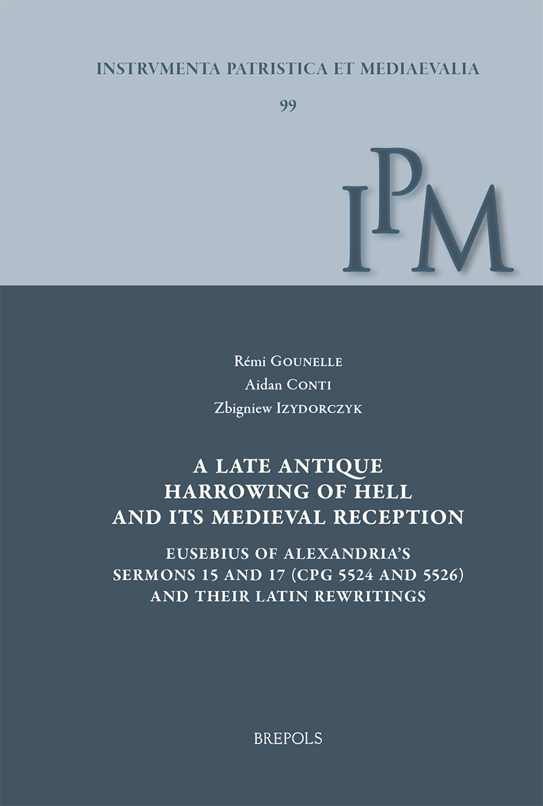 Book cover: A Late Antique Harrowing of Hell and Its Medieval Reception