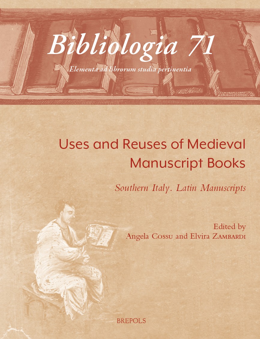 Book cover: Uses and Reuses of Medieval Manuscript Books / Usi e riusi del libro manoscritto nel Medio