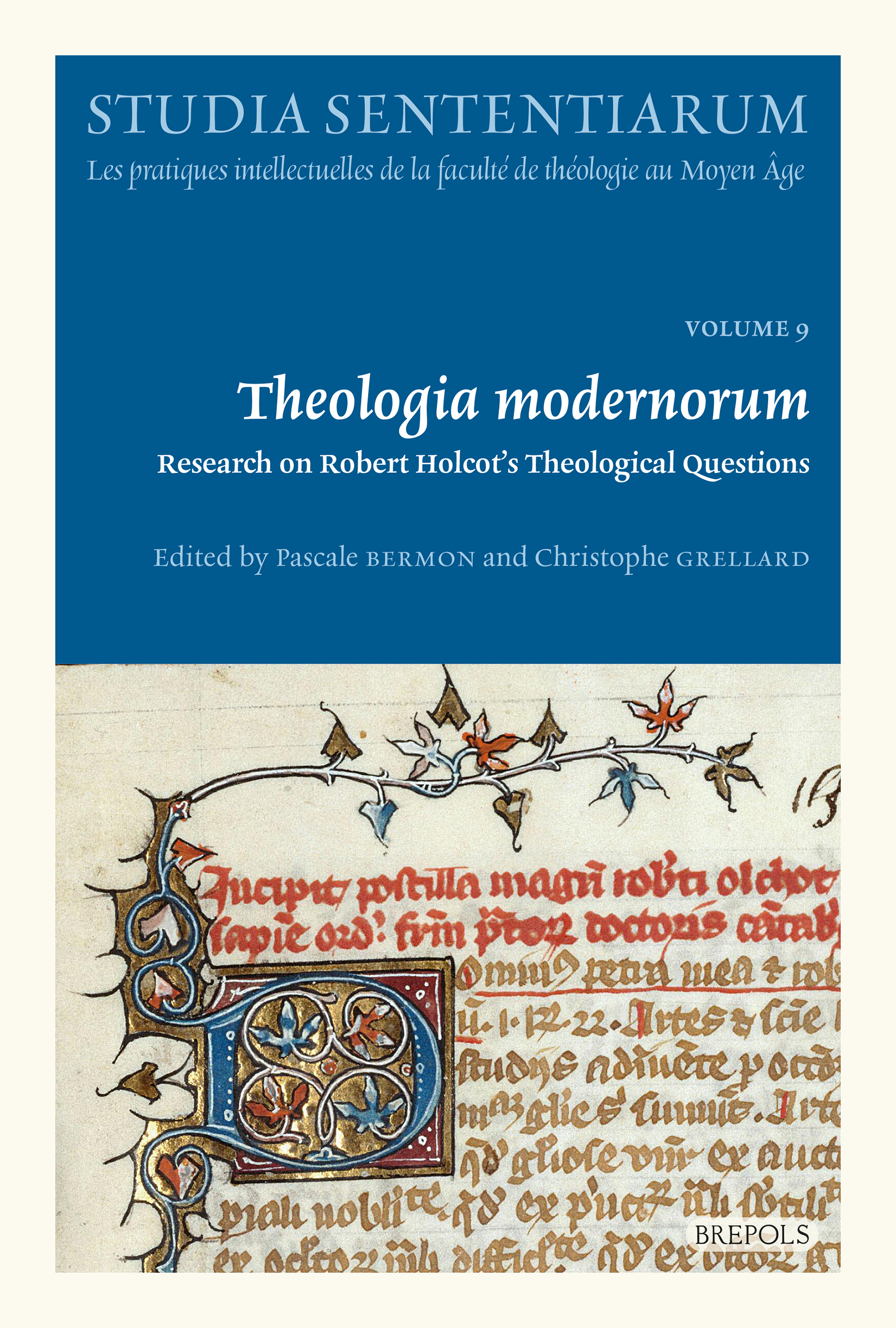 Book cover: Theologia modernorum