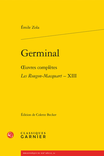 Book cover: Germinal