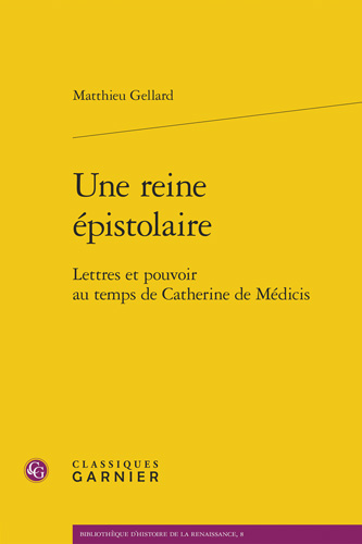 Book cover: Une reine epistolaire