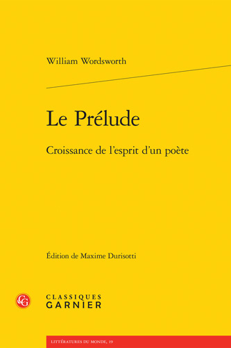 Book cover: Le Prelude