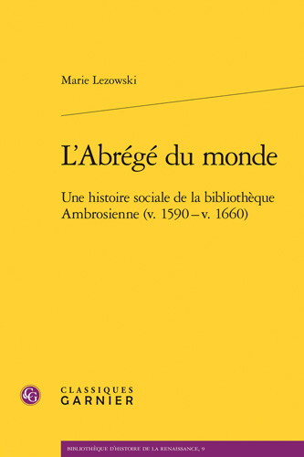Book cover: L’Abrege du monde