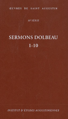 Book cover: Sermons Dolbeau 1-10