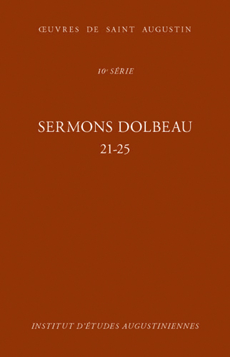 Book cover: Sermons Dolbeau 21-25
