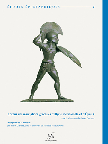 Book cover: Corpus des Inscriptions grecques d’Illyrie méridionale et d’Épire 4