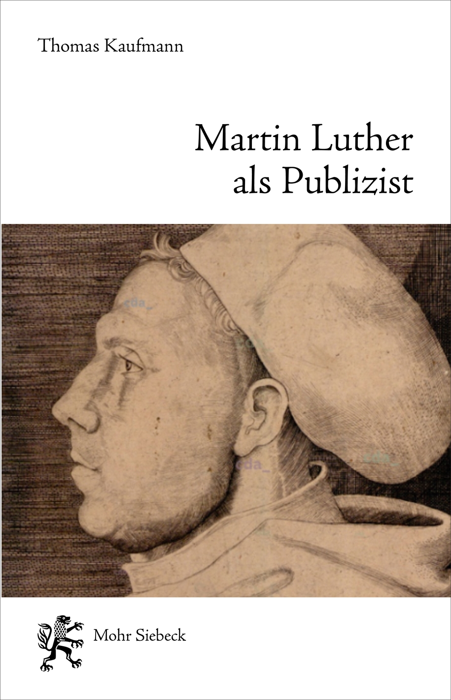 Book cover: Martin Luther als Publizist