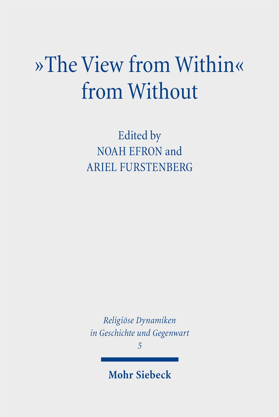 Book cover: “The View from Within” from Without