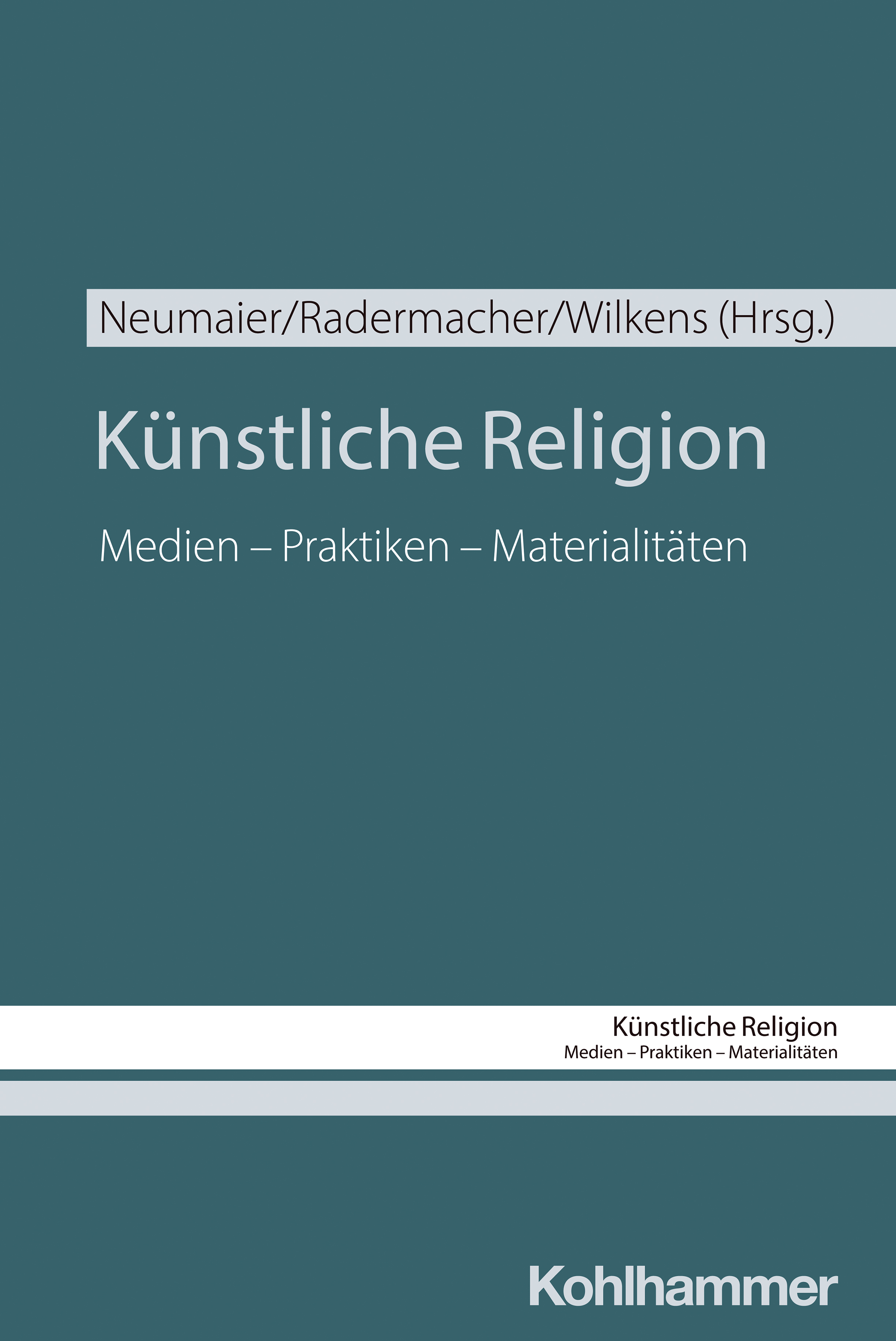 Book cover: Künstliche Religion