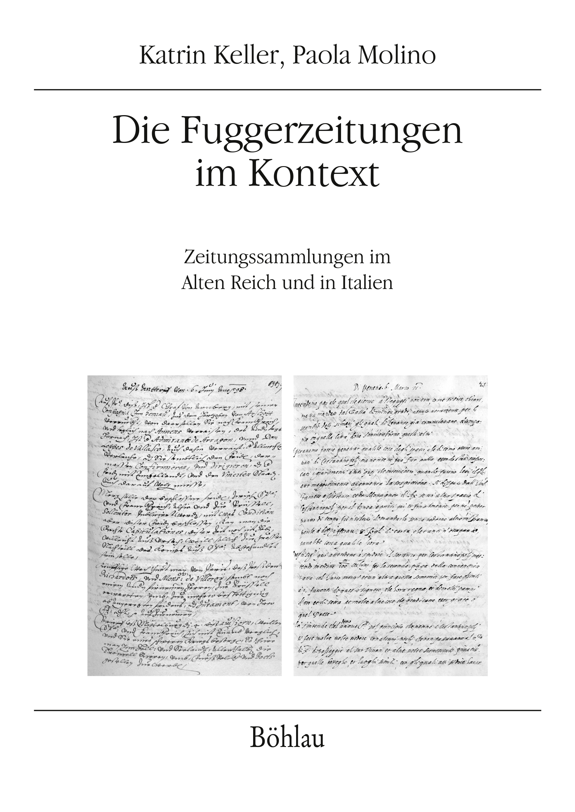 Book cover: Die Fuggerzeitungen im Kontext