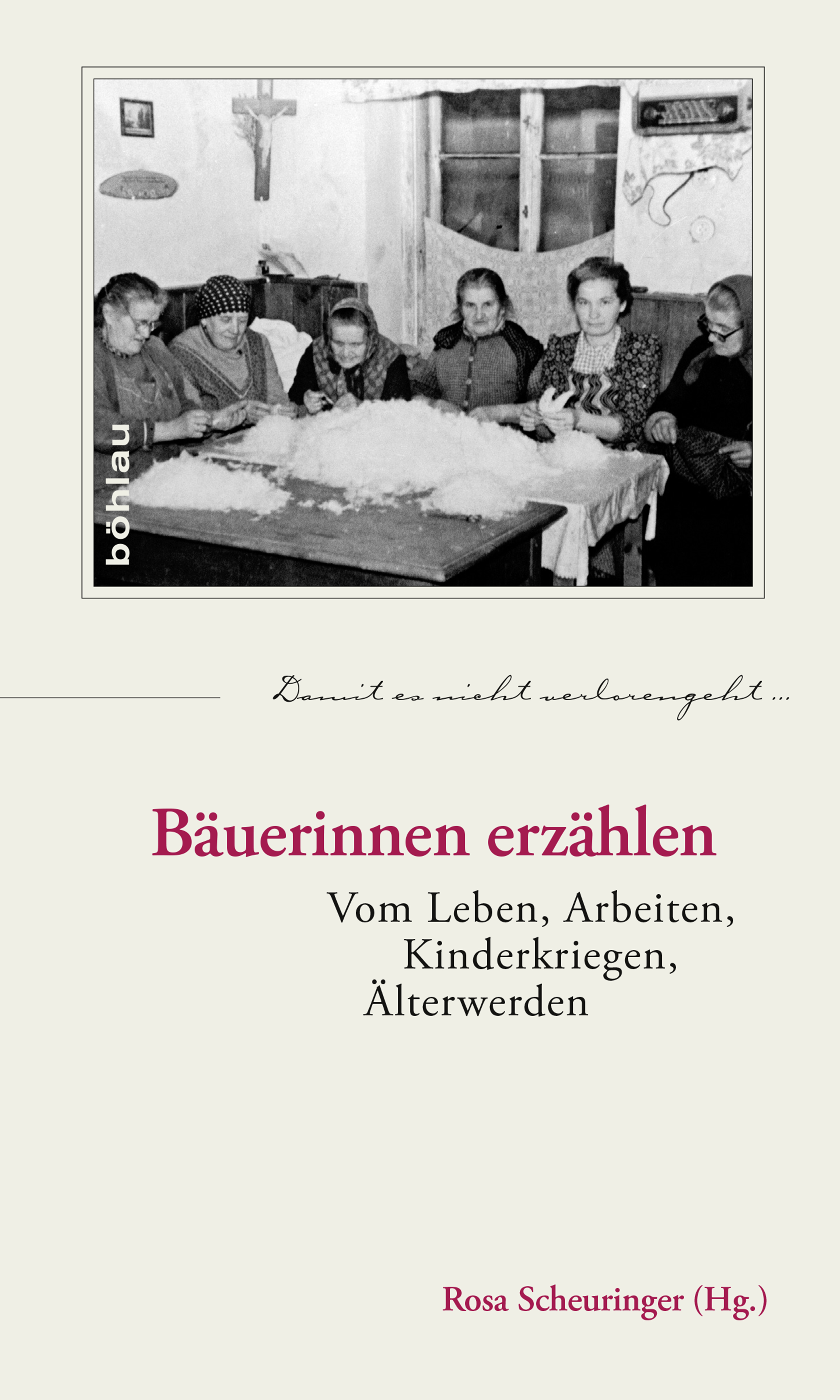 Book cover: Bäuerinnen erzählen