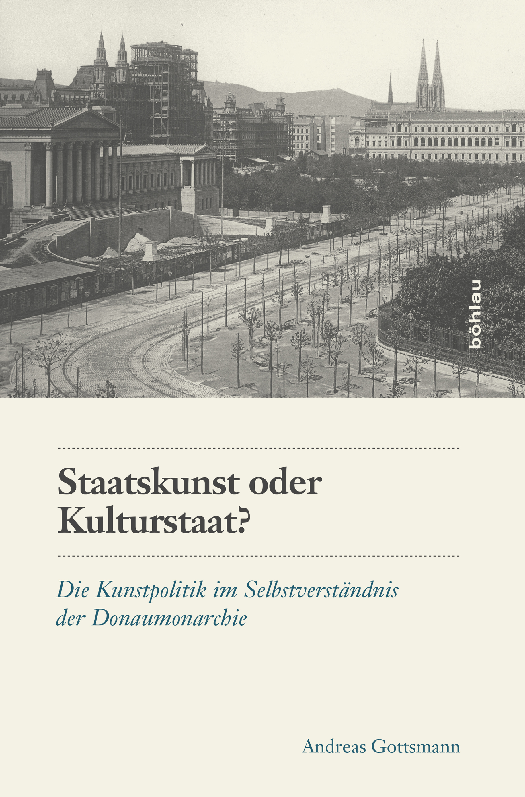 Book cover: Staatskunst oder Kulturstaat?