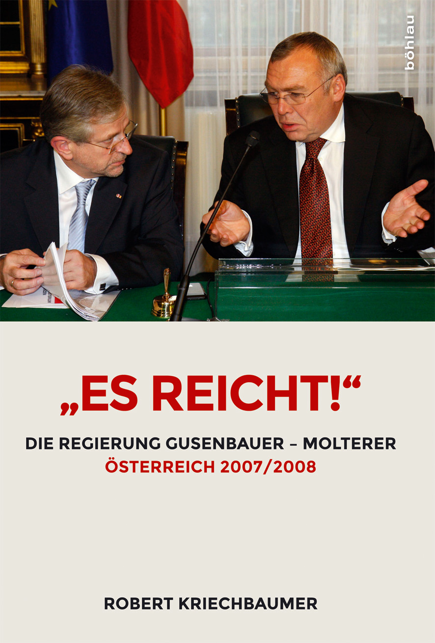 Book cover: »Es reicht!«
