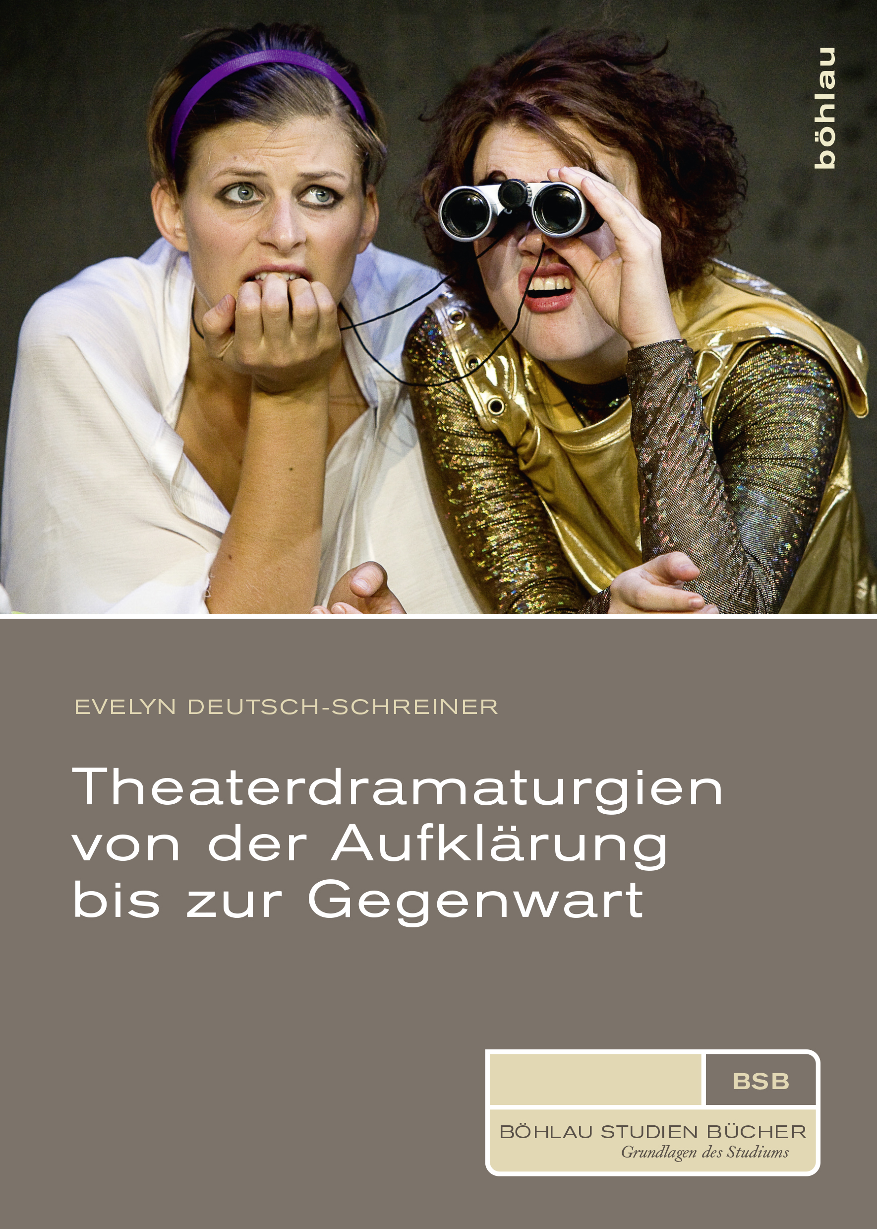 Book cover: Theaterdramaturgien von der Aufklärung bis zur Gegenwart