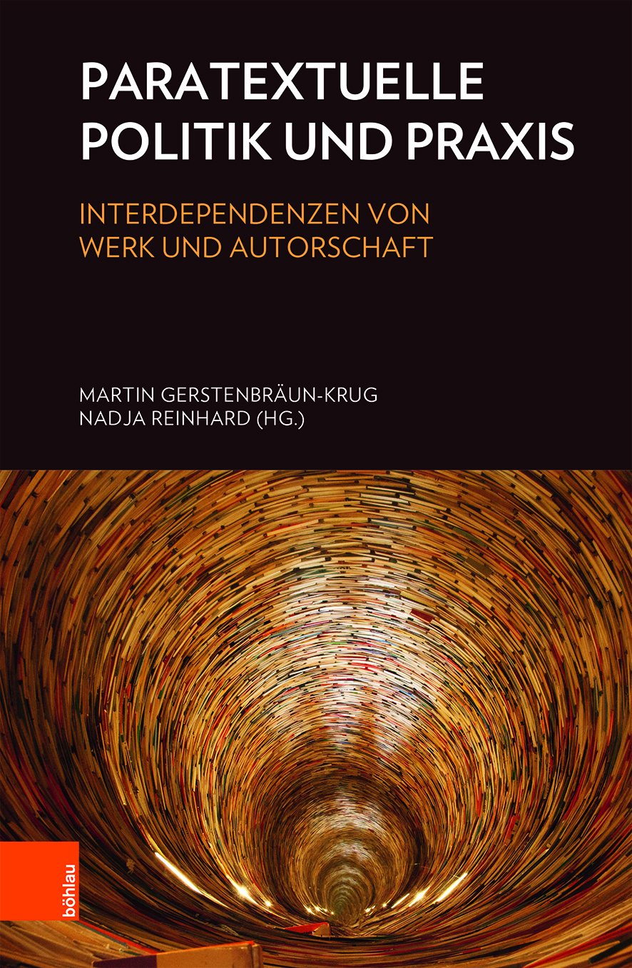 Book cover: Paratextuelle Politik und Praxis