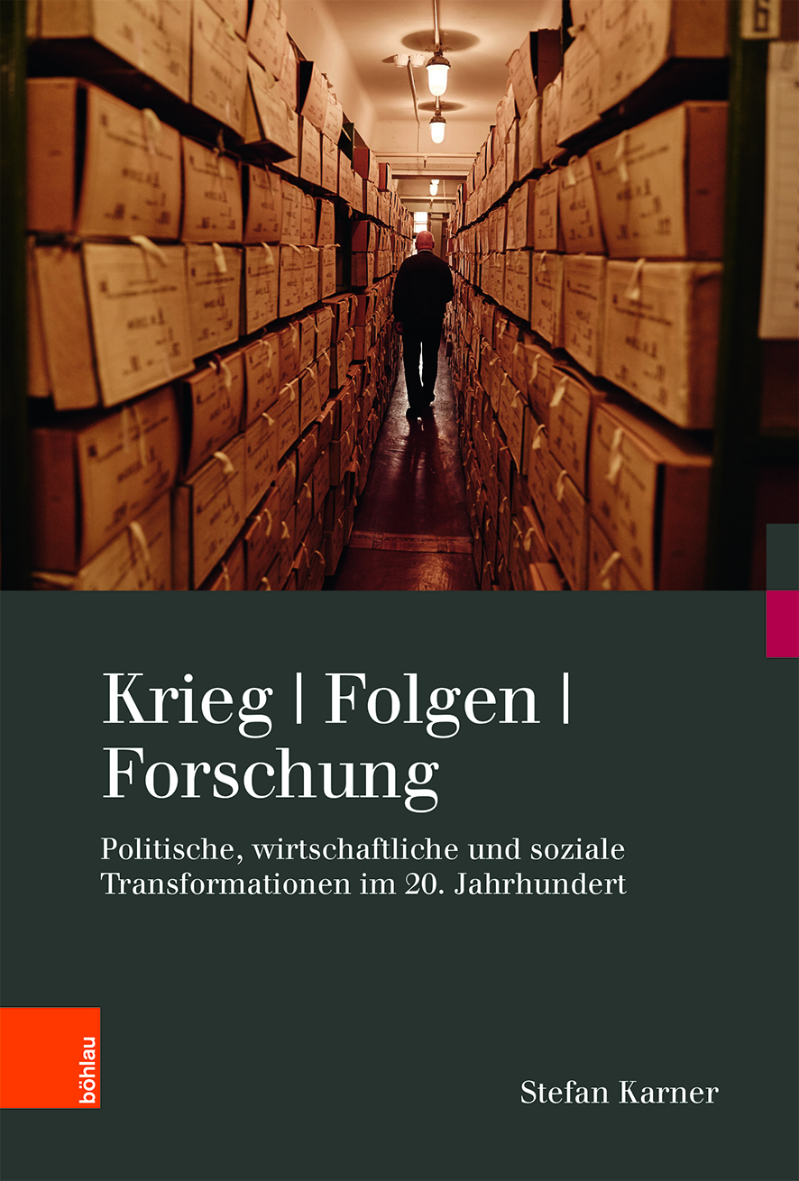 Book cover: Krieg. Folgen. Forschung