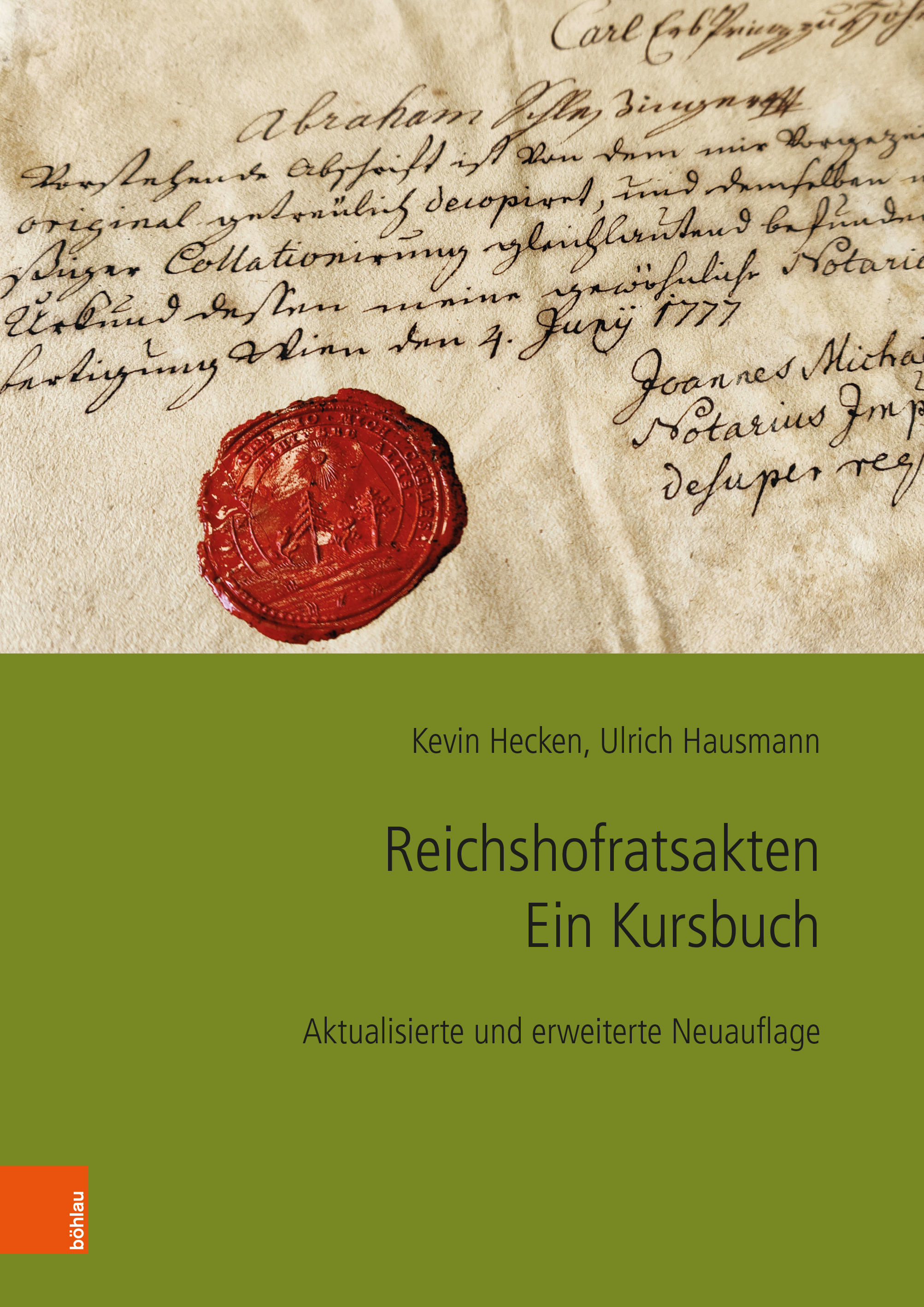 Book cover: Reichshofratsakten. Ein Kursbuch