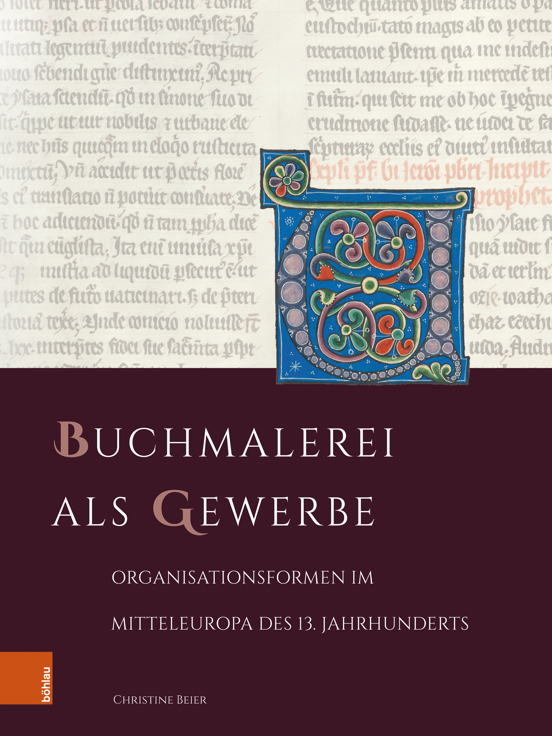 Book cover: Buchmalerei als Gewerbe