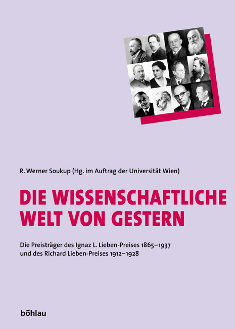 Book cover: Die wissenschaftliche Welt von gestern