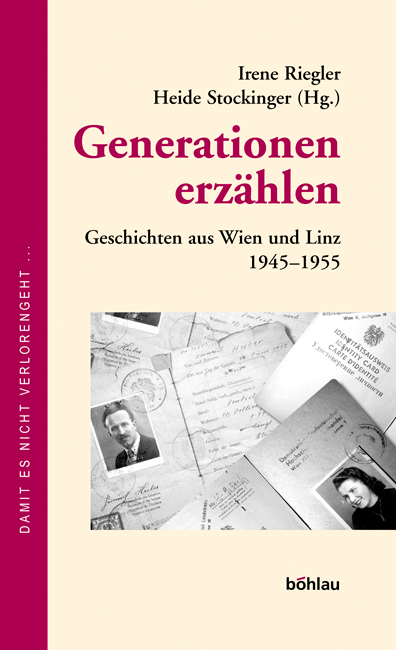 Book cover: Generationen erzählen