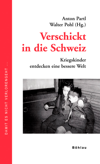 Book cover: Verschickt in die Schweiz