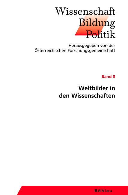 Book cover: Weltbilder in den Wissenschaften