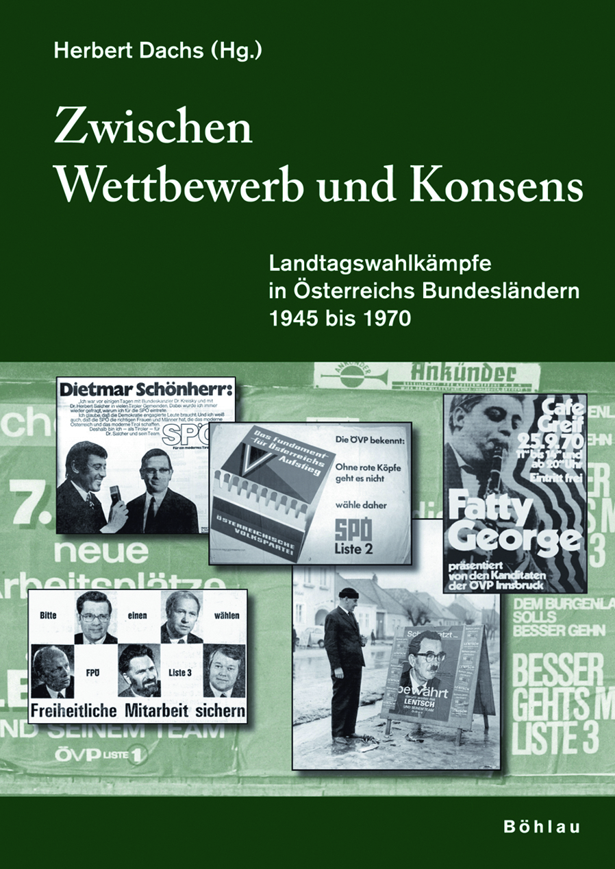 Book cover: Zwischen Wettbewerb und Konsens