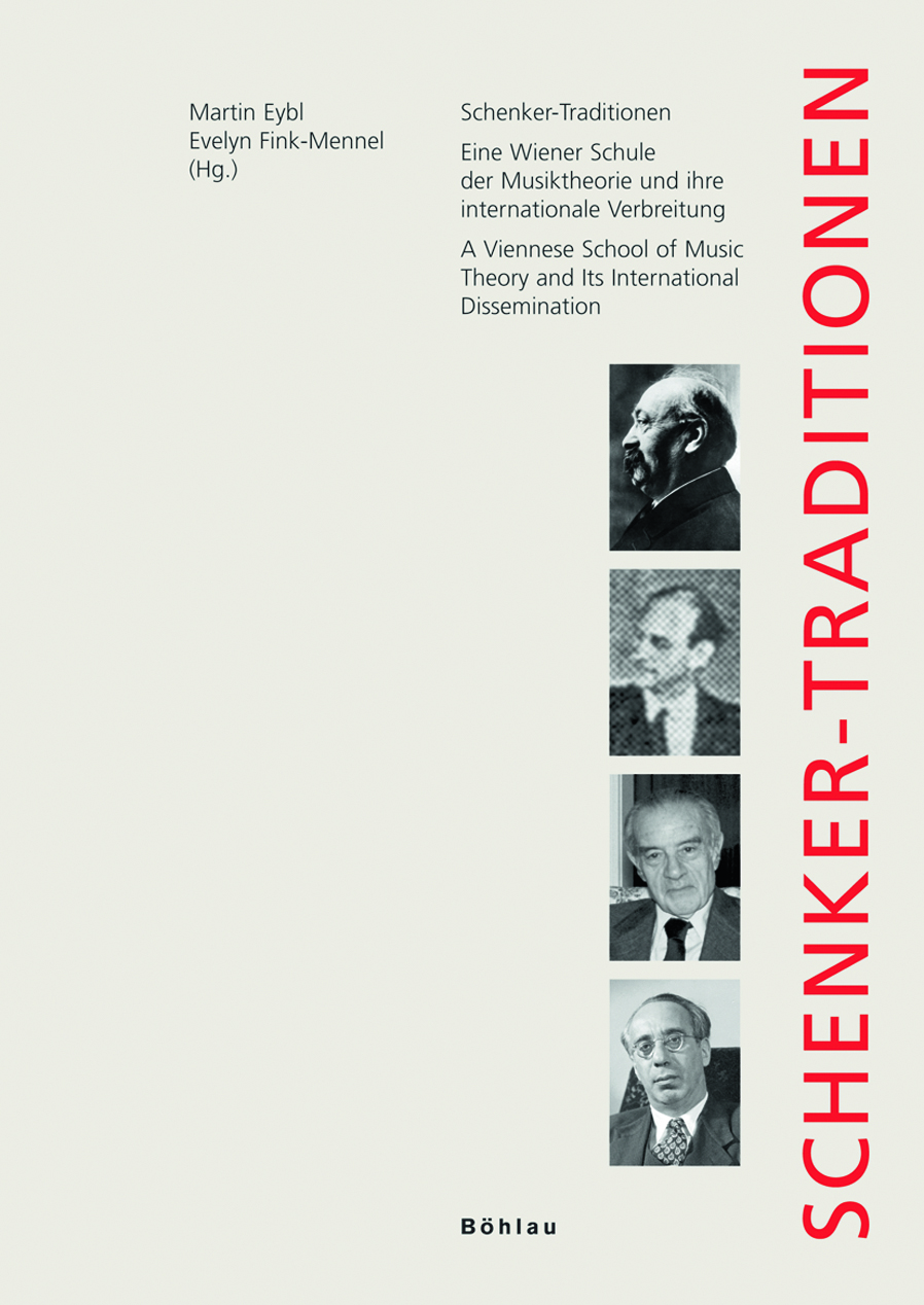 Book cover: Schenker-Traditionen