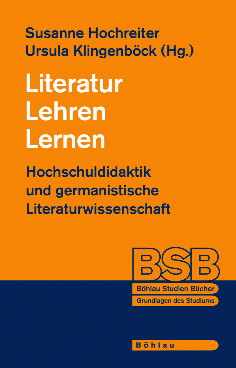 Book cover: Literatur Lehren Lernen