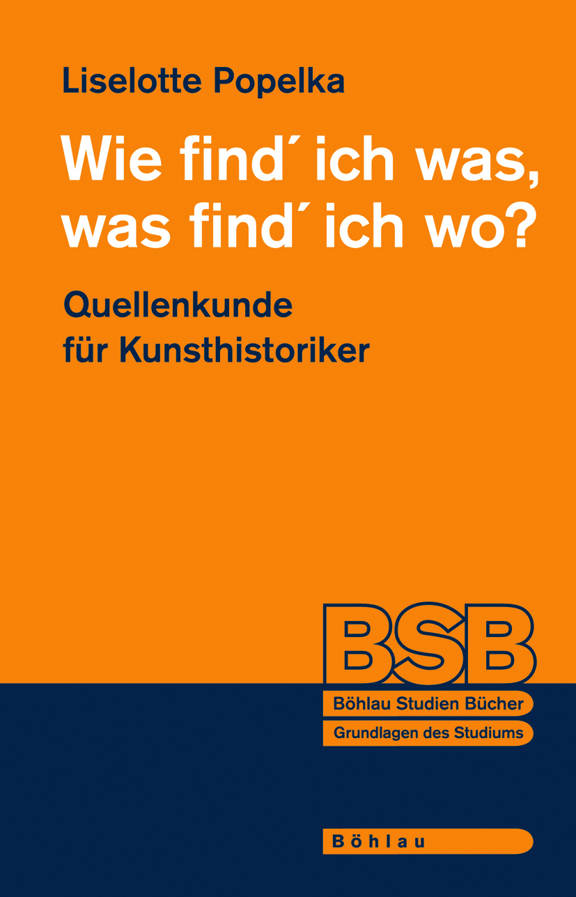 Book cover: Wie find« ich was, was find« ich wo?