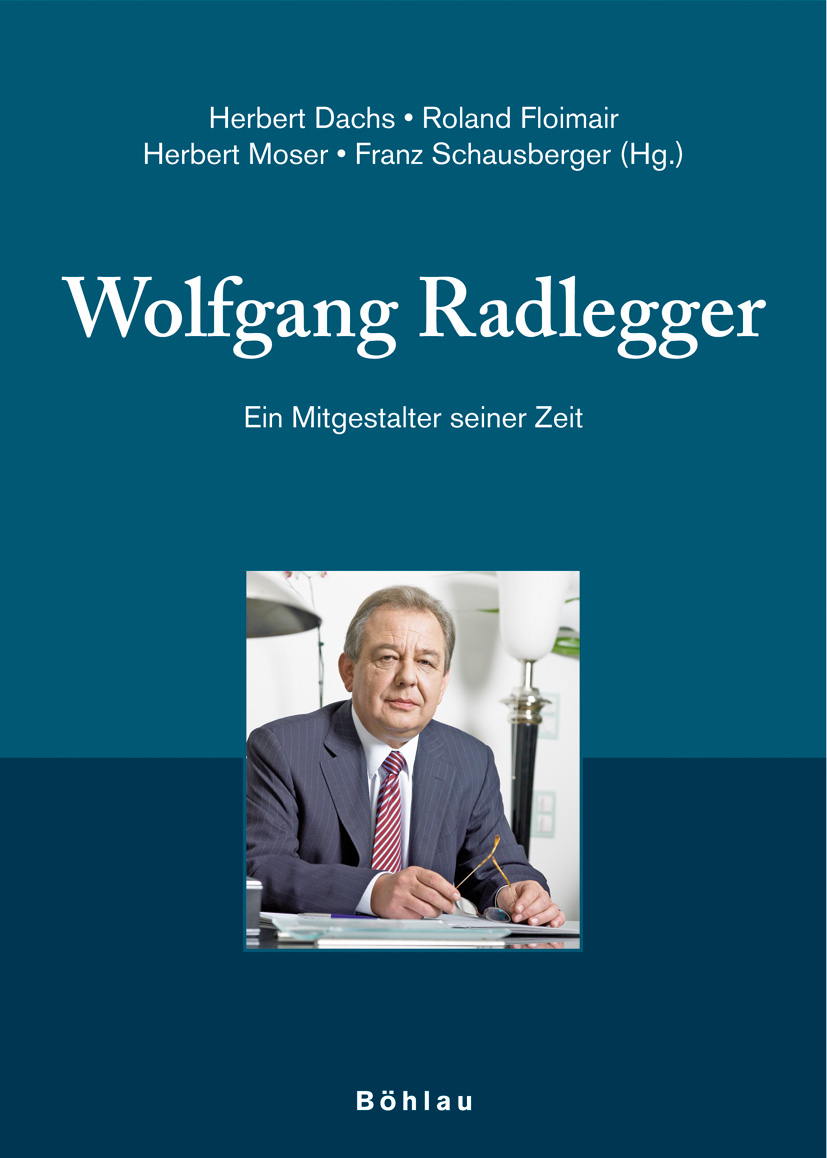 Book cover: Wolfgang Radlegger