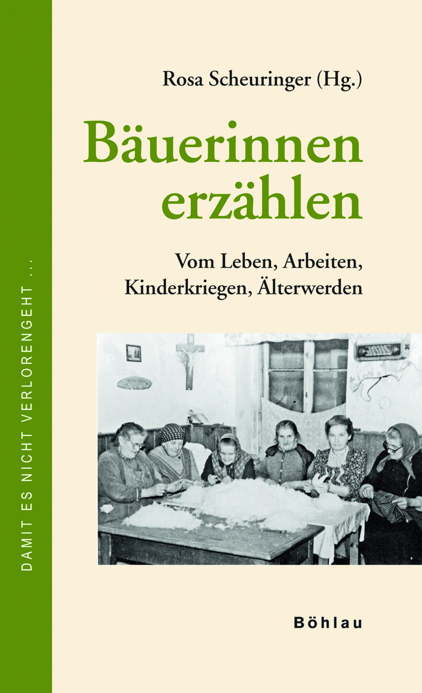 Book cover: Bäuerinnen erzählen