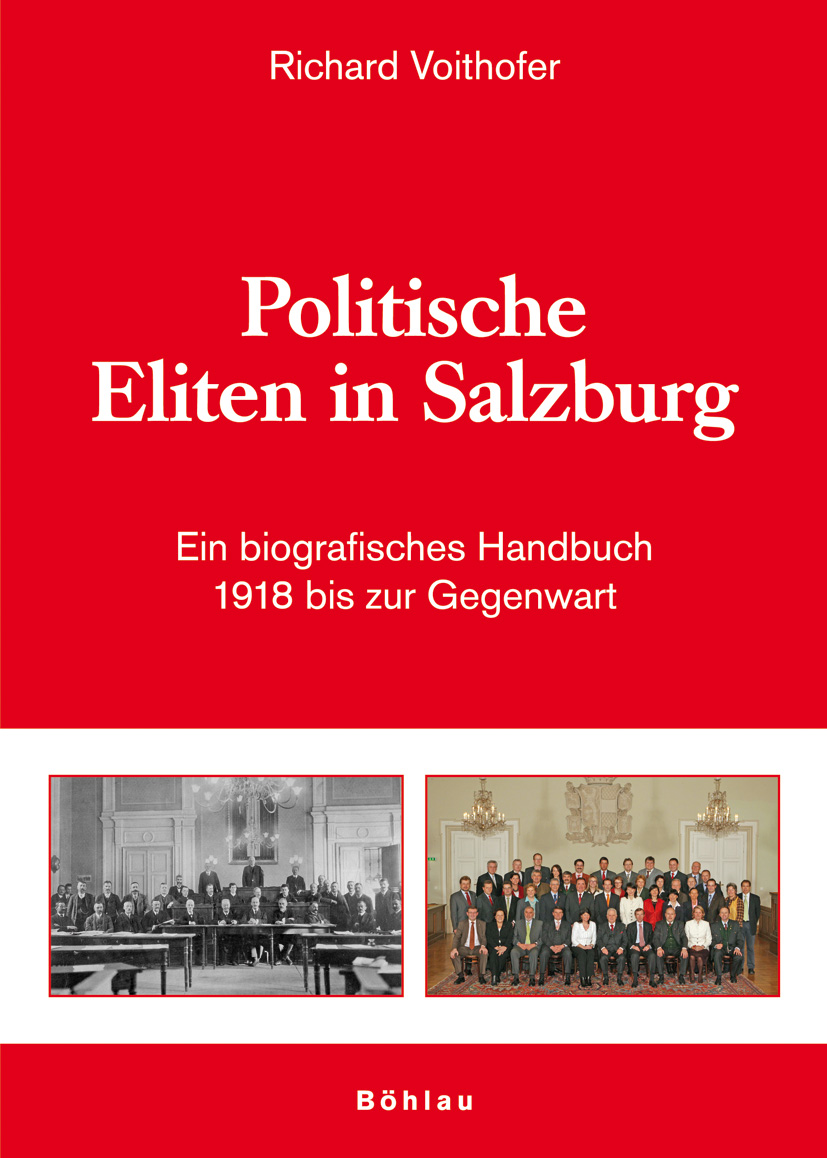 Book cover: Politische Eliten in Salzburg