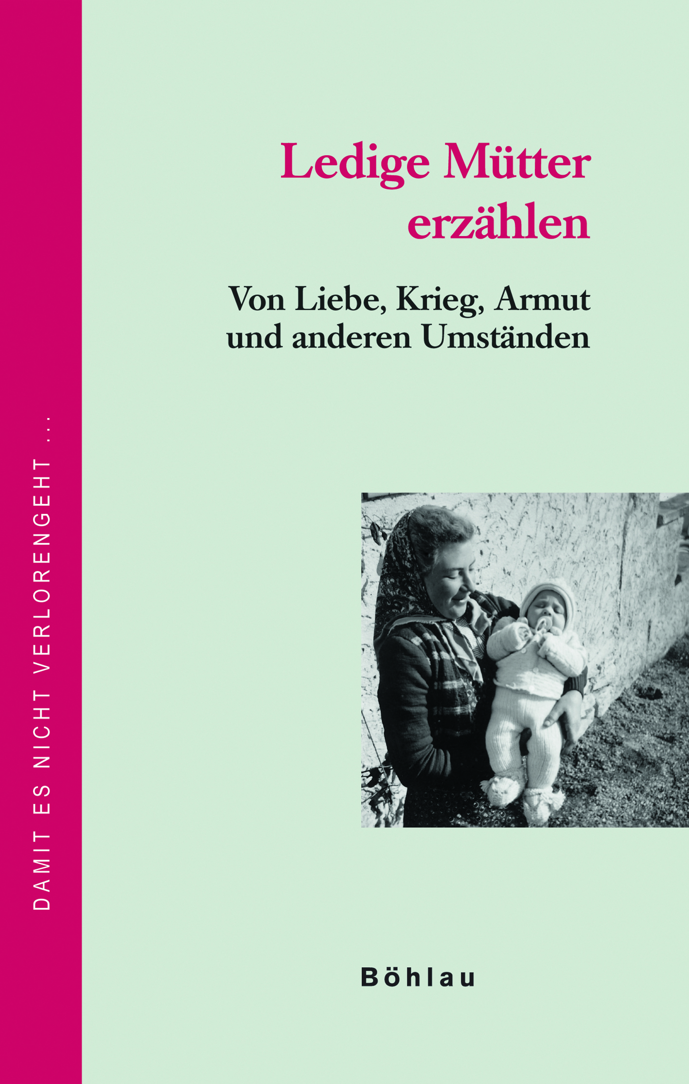 Book cover: Ledige Mütter erzählen