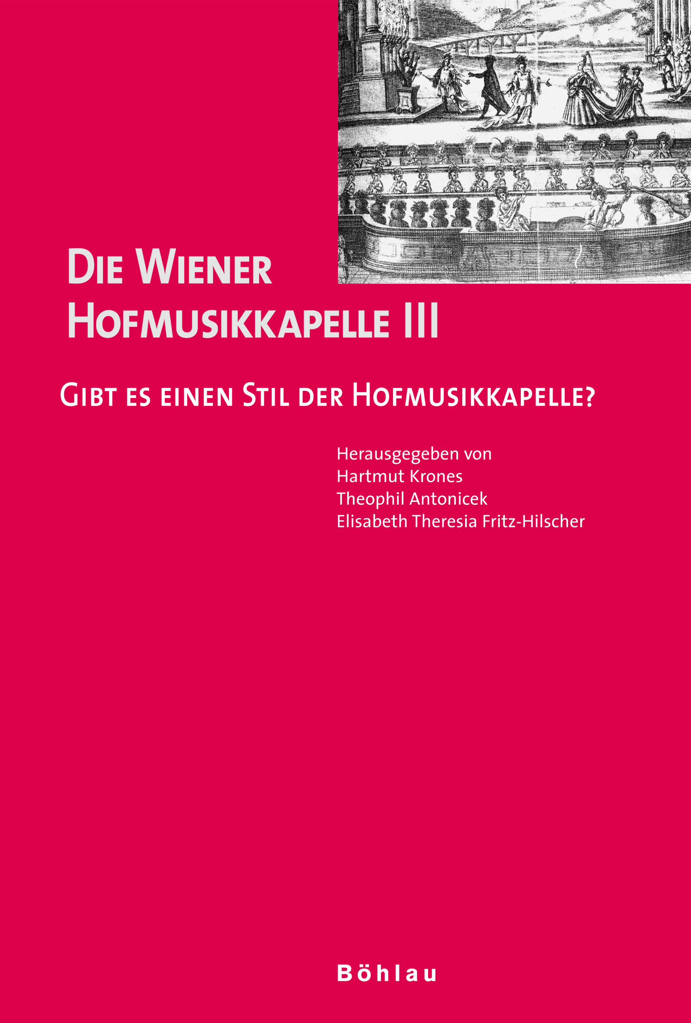 Book cover: Die Wiener Hofmusikkapelle III