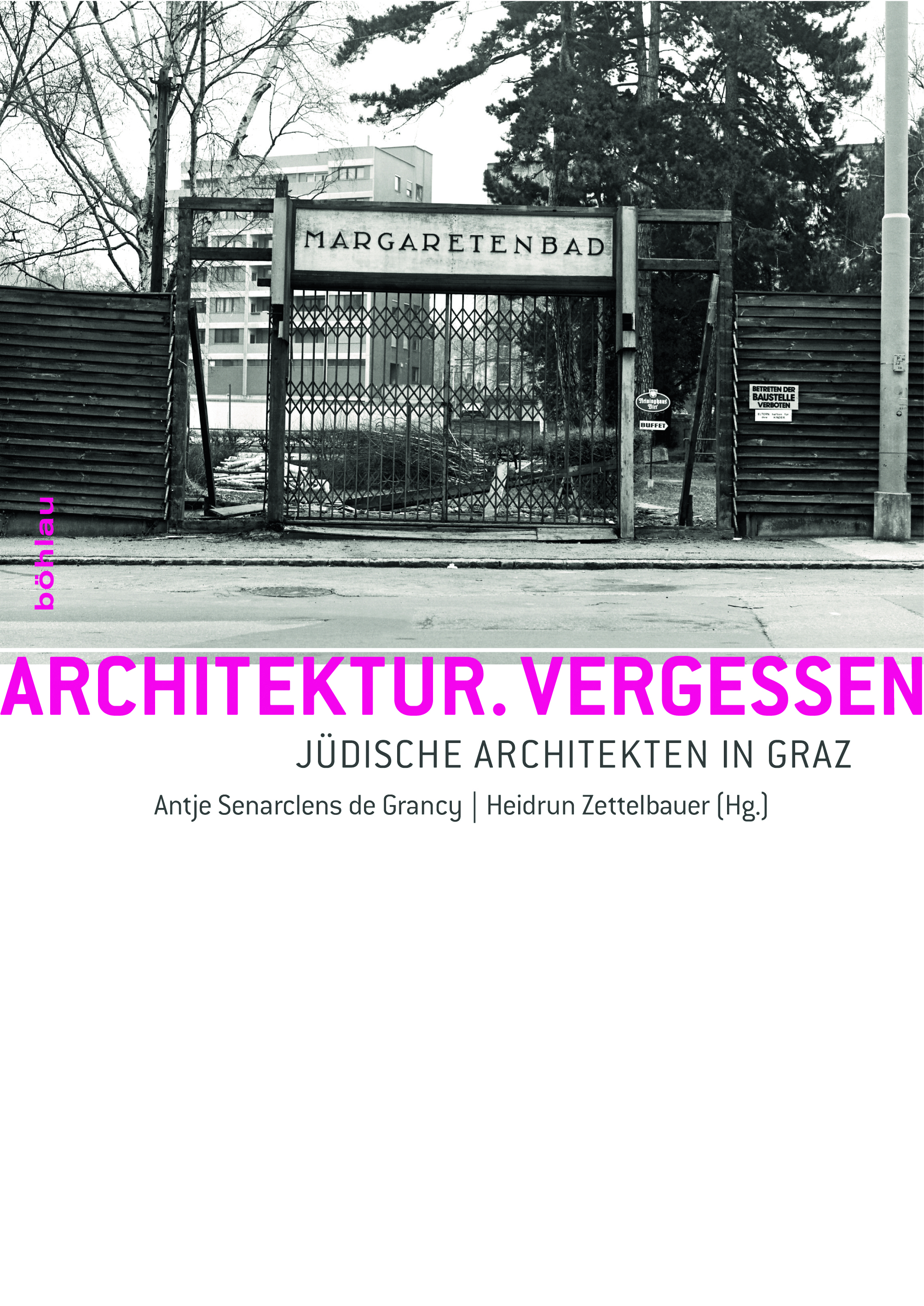 Book cover: Architektur. Vergessen
