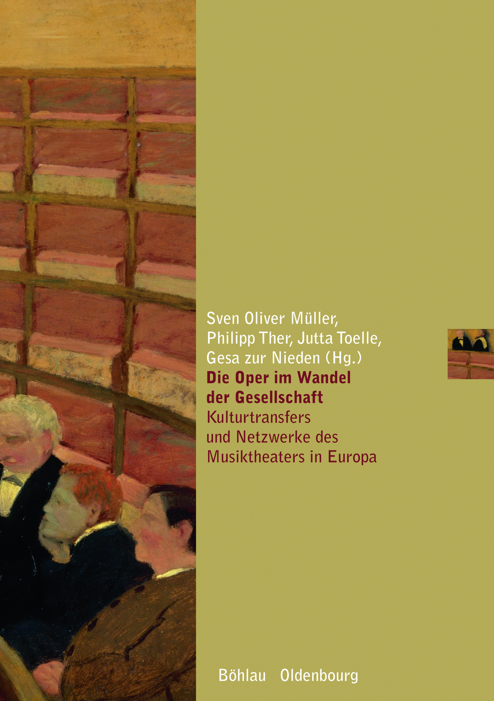 Book cover: Oper im Wandel der Gesellschaft