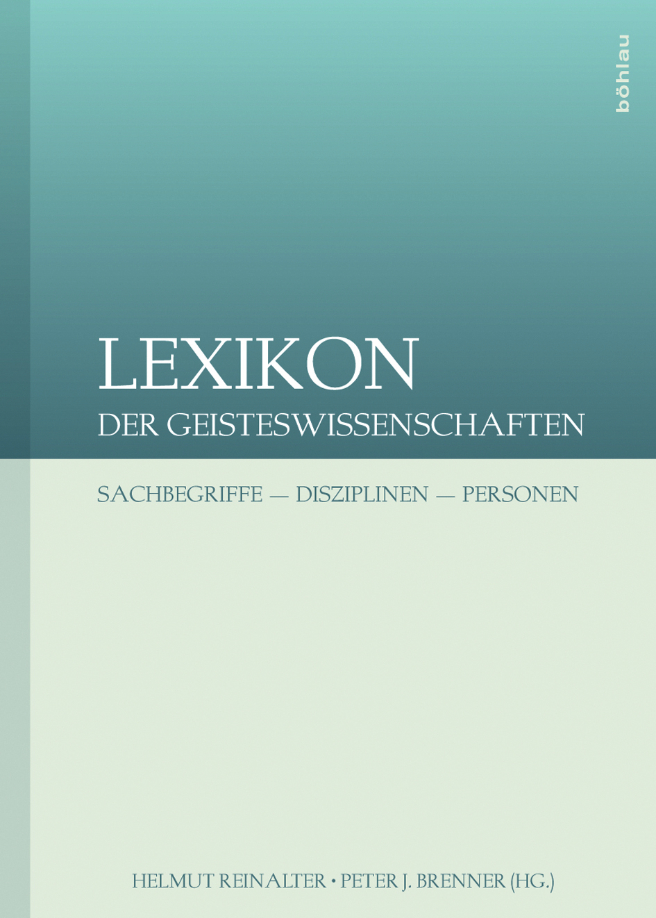 Book cover: Lexikon der Geisteswissenschaften