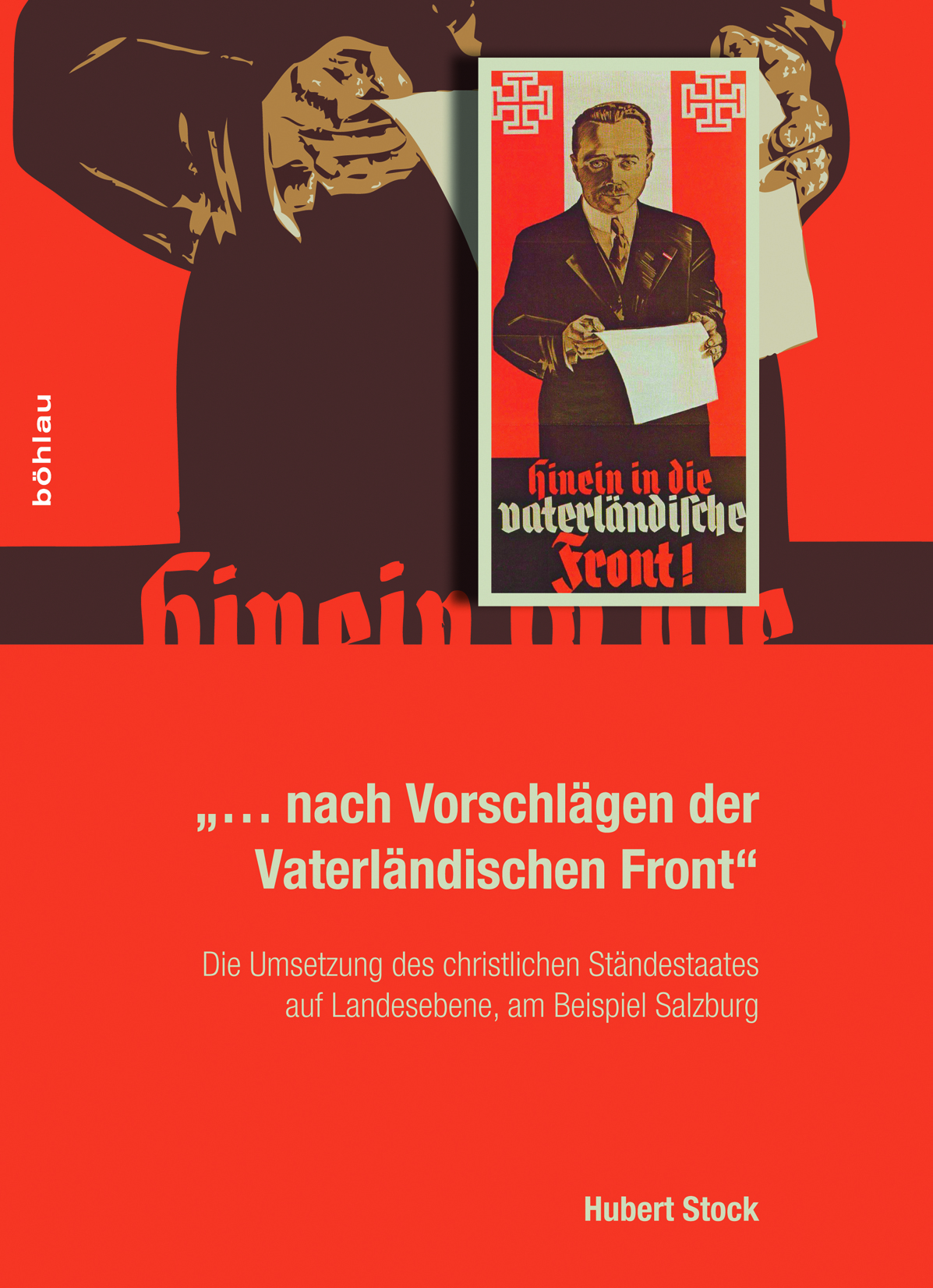 Book cover: »… nach Vorschlägen der Vaterländischen Front«