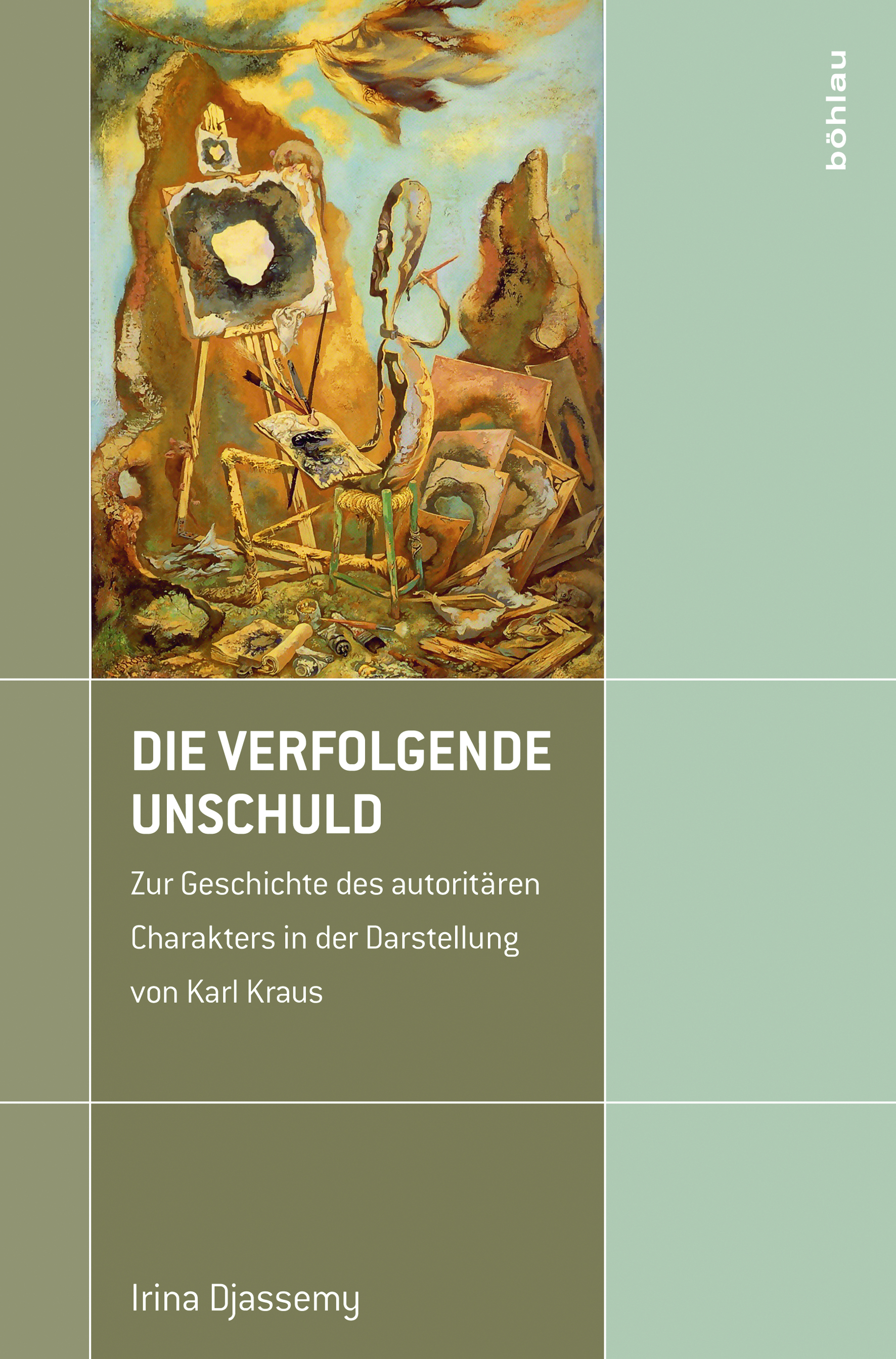 Book cover: Die verfolgende Unschuld