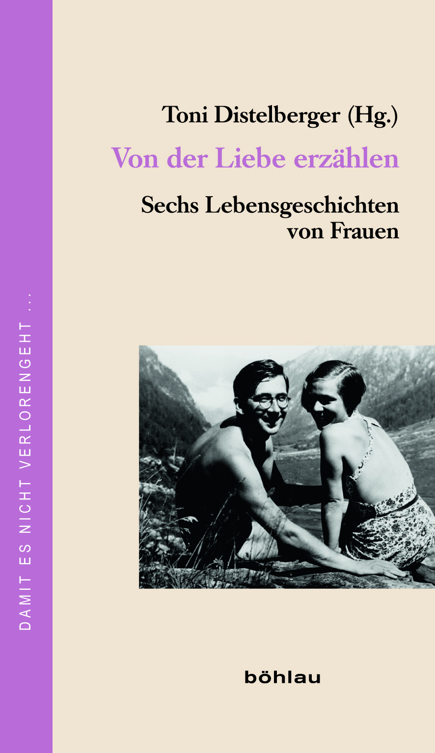 Book cover: Von der Liebe erzählen