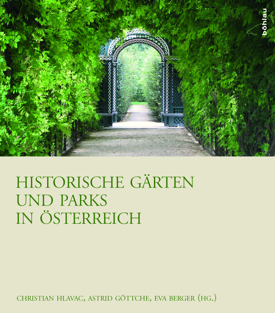 Book cover: Historische Gärten und Parks in Österreich